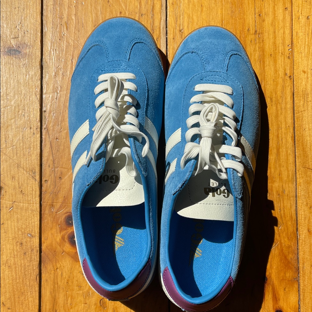 Gola Blue And White Sneakers